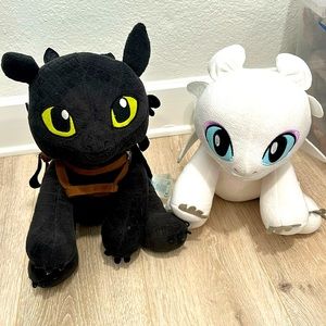 Build a bear how to train your dragon.